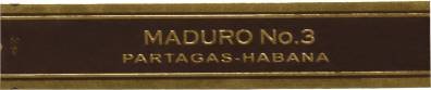 Special Maduro No. 3 band. Image