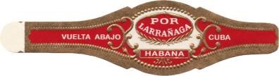 Por Larrañaga Especialista en Habanos y La Casa del Habano Exclusivo band