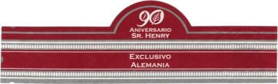 Special "90 Aniversario Sr. Henry" Regional Edition band for Germany. Image