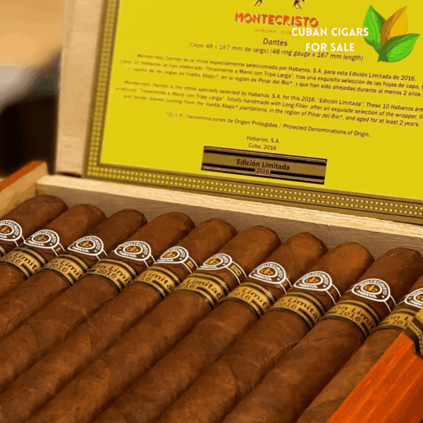Montecristo Dantes Limited Edition 2016 Band Detail - Authentic Cigar