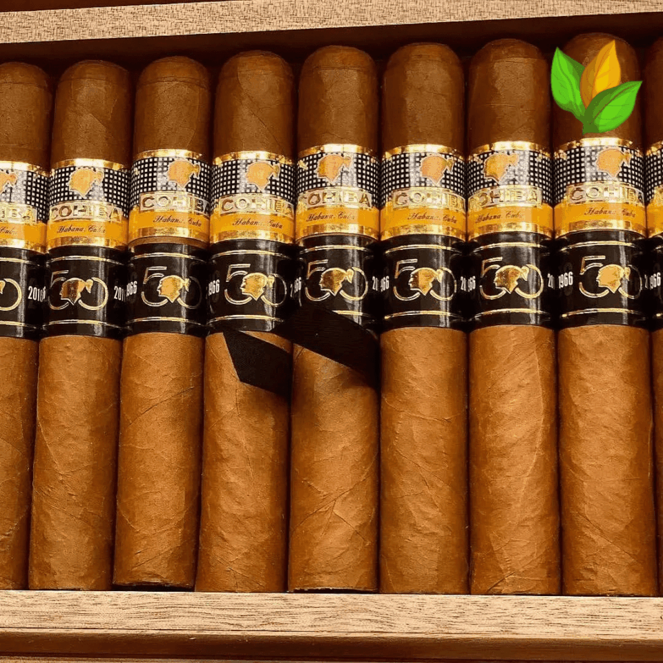 Cohiba Majestuosos 1966 Cigar Close-up - Premium Quality