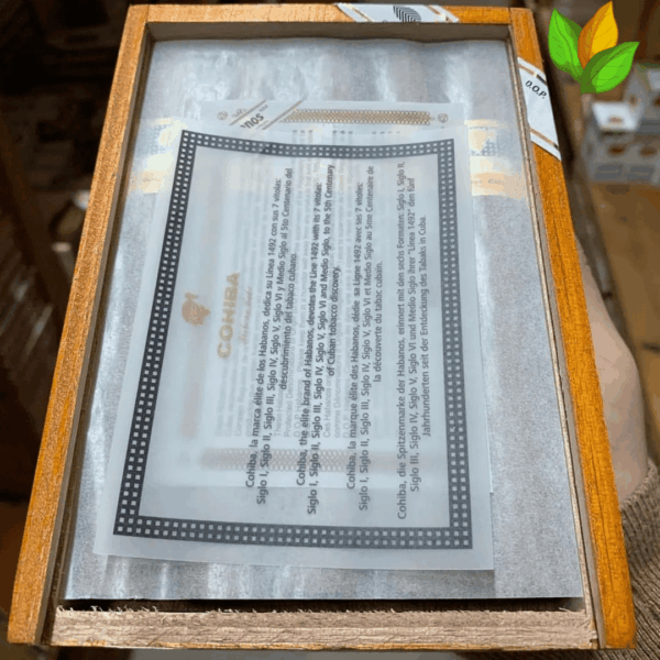 Cohiba Siglo VI Box View - Authentic Habanos