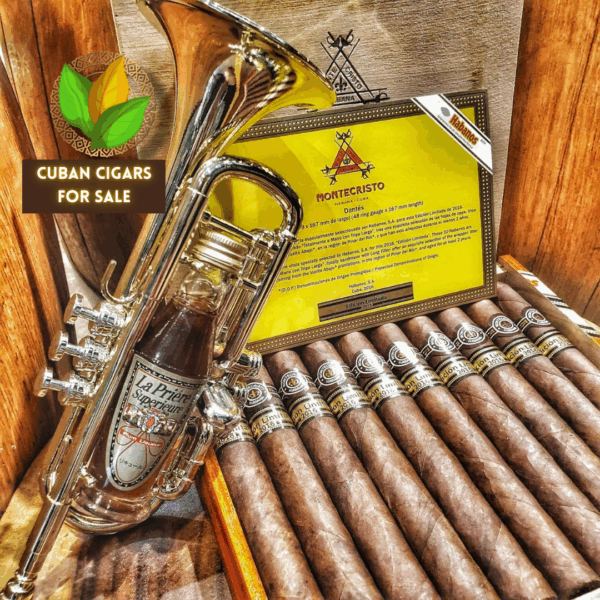 Montecristo Dantes Limited Edition 2016 Cuban Cigars - Detail View
