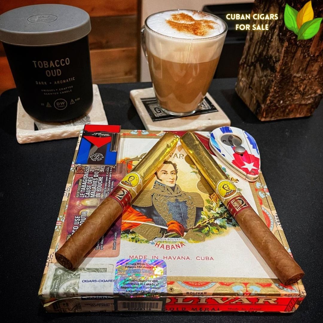 Bolivar Gold Medal 4 Bolivar Gold Medal Cigar Close-up - Premium Quality