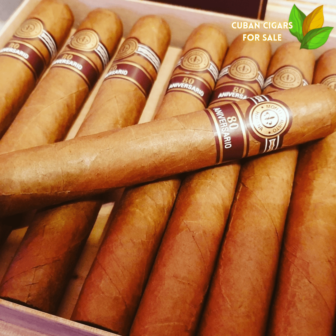 Montecristo 80th Anniversary 3 Montecristo 80th Anniversary Box View - Authentic Habanos
