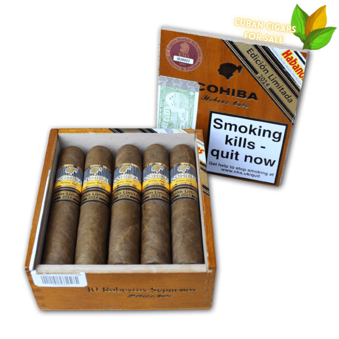Cohiba Robusto Supremo Edicion Limitada 2014 - High Resolution
